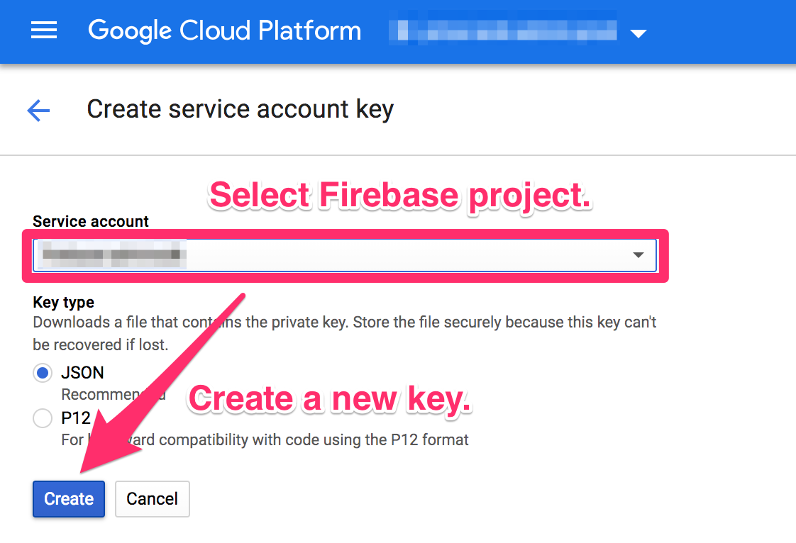 firebase private cache